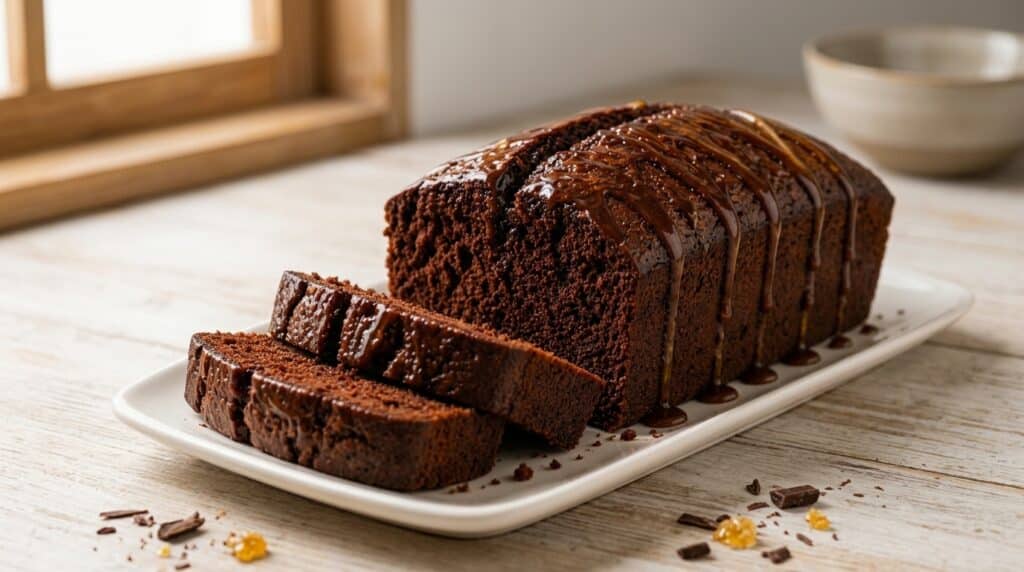Cake au chocolat à la crème de miel