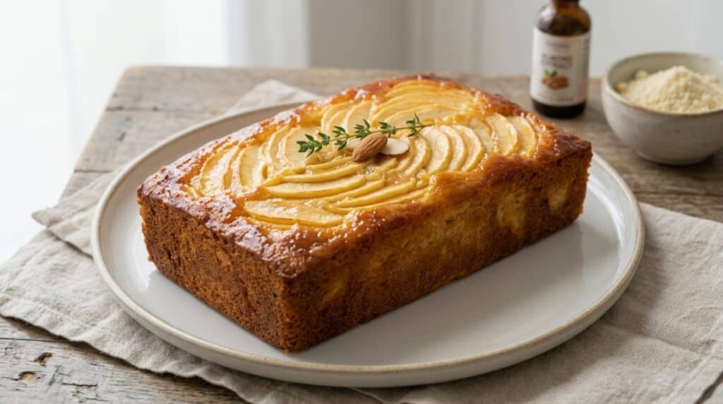 CAKE MOELLEUX FRANGIPANE AUX POMMES