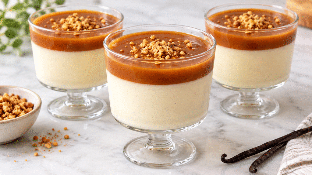 CRÈME VANILLE AU CARAMEL BEURRE SALÉ